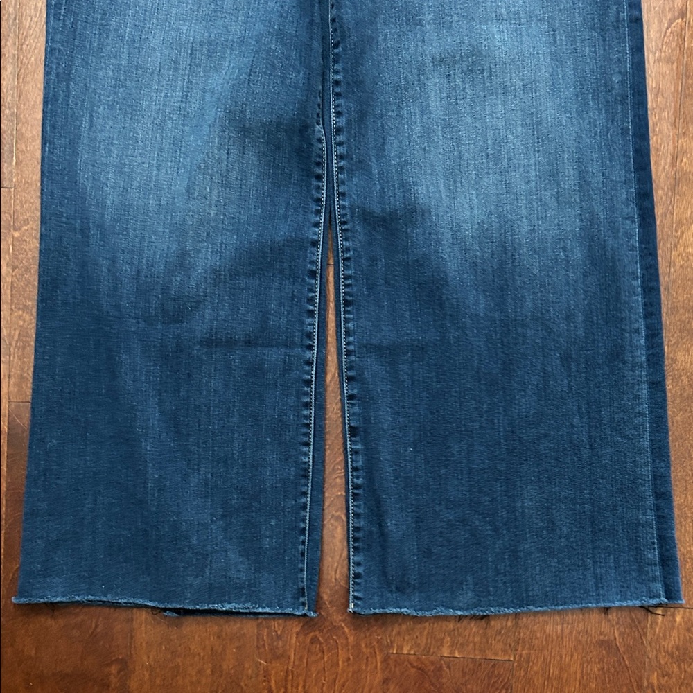 Kut from the Kloth Dark Blue Wide Leg Jeans - Picture 4 of 11
